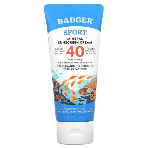2023 Badger Sport Mineral Reef Safe Sunscreen Brand