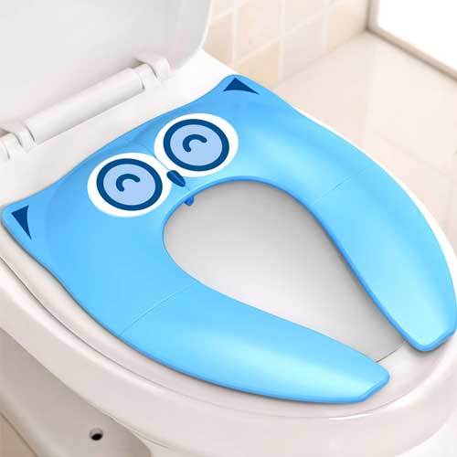 New Disney Frozen Foldable Portable Travel Potty Toilet Training Seat 18 mths 