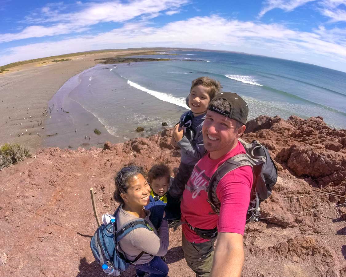 The Wandering Wagars in Punta Tombo Argentina