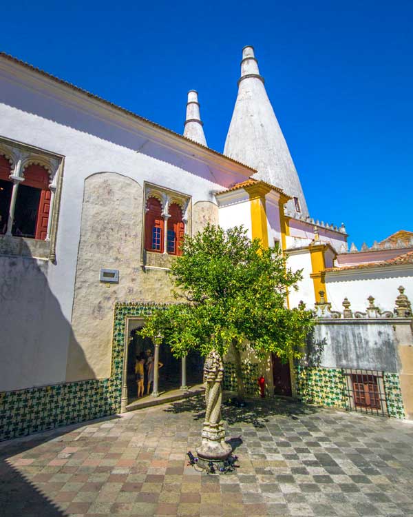 Sintra National Palace in Portugal