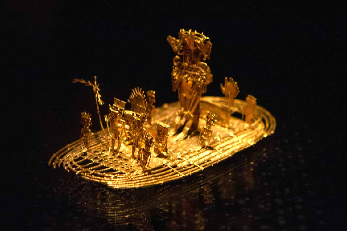 Gold museum in Bogota