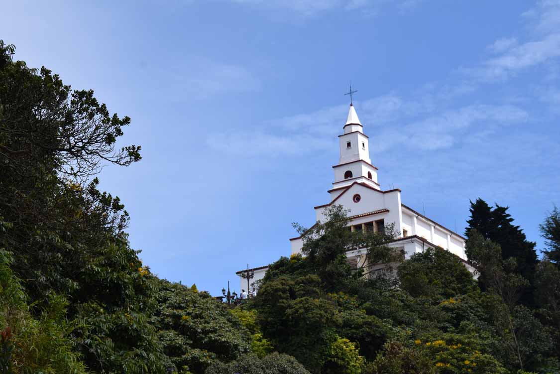 Monseratte Church in Bogota