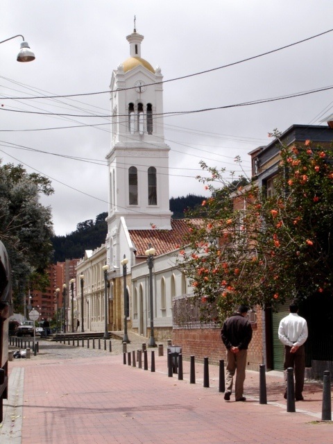 Usaquen neighborhood in Bogota, Colombia