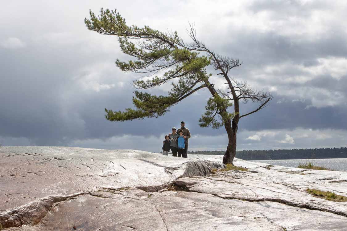 Wandering Wagars camping in Ontario Provincial Parks Killbear campground