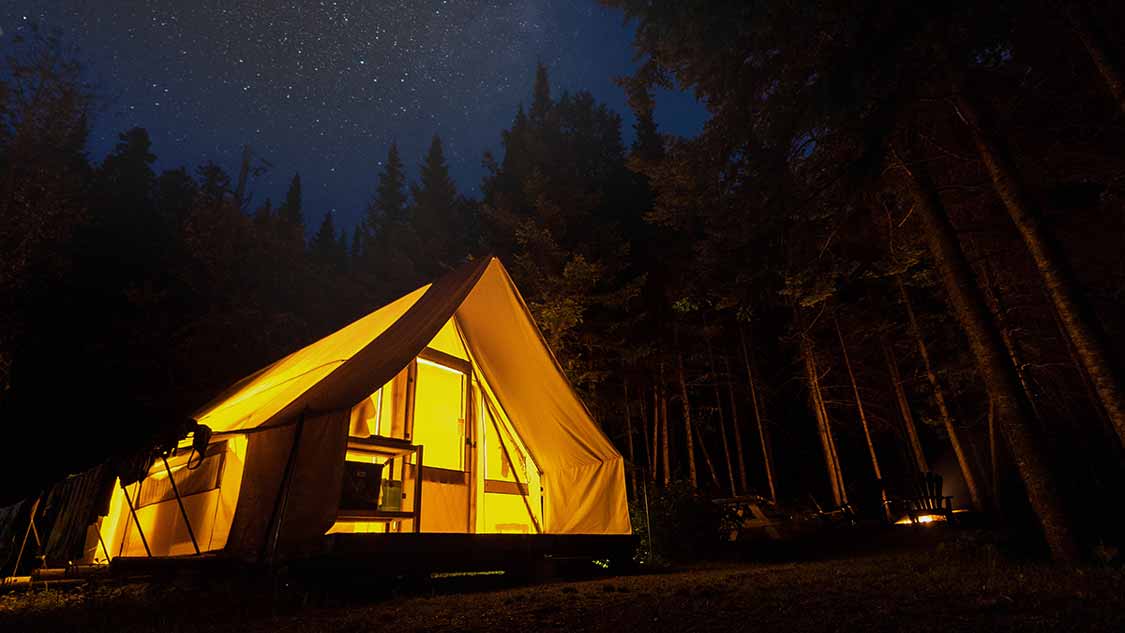 Camping Lac Temiscouata National Park