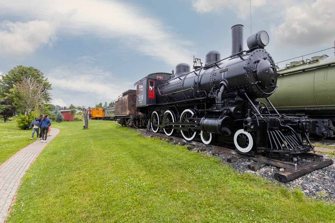 Northern Ontario Railroad Museum and Heritage Centre near Sudbury, Ontario