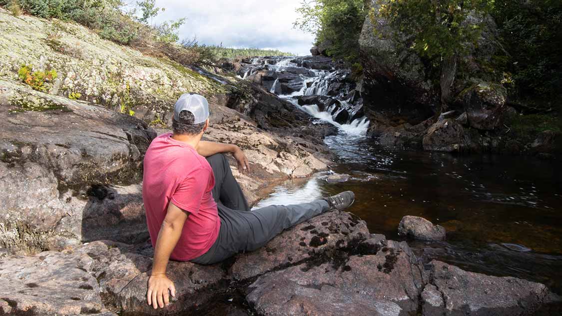 Rainbow Falls Provincial Park camping