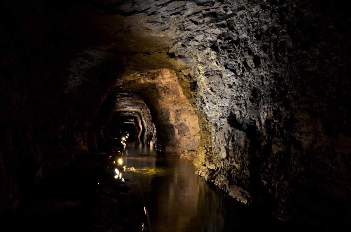 Lockport Caves in New York