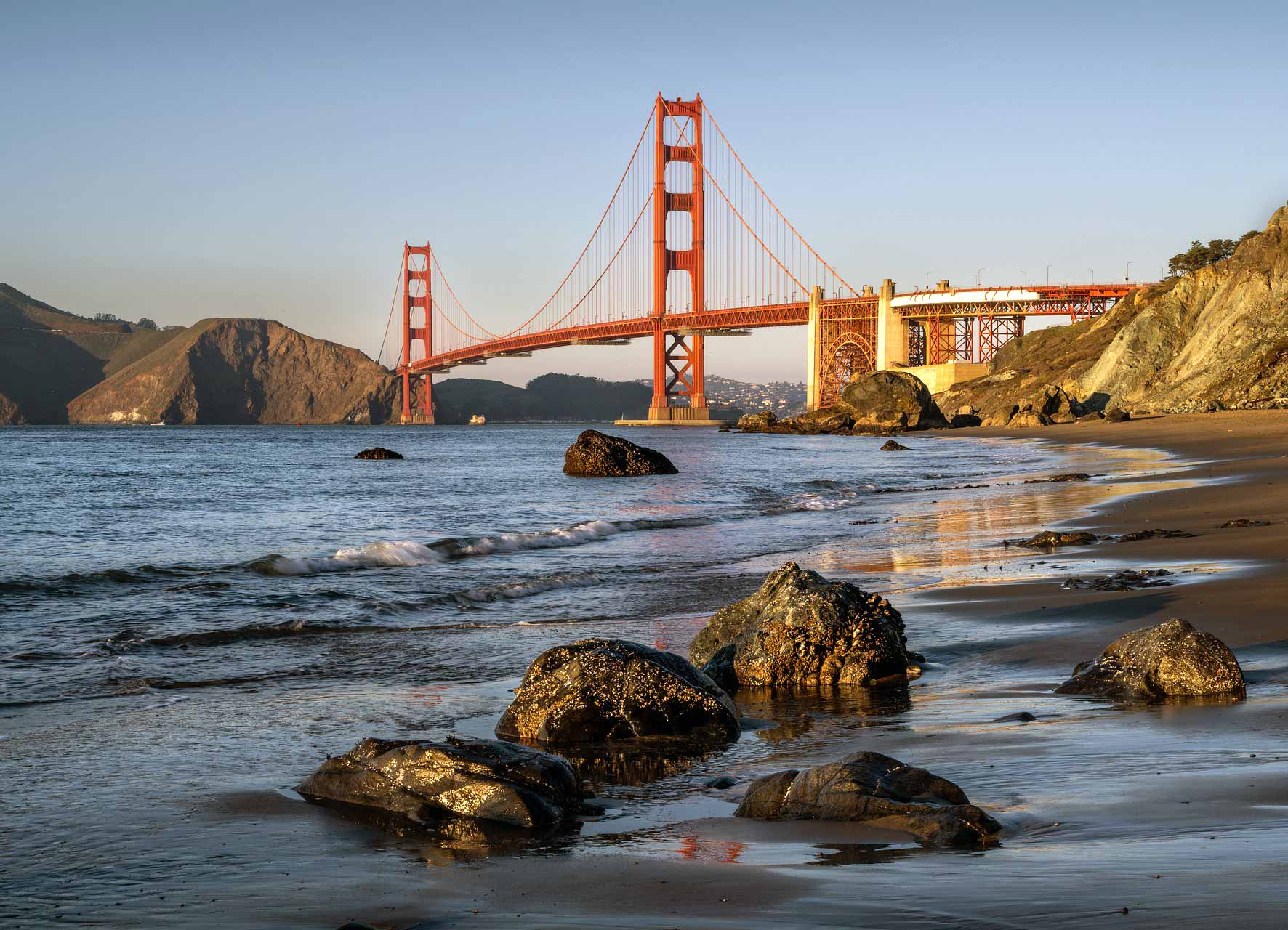 Golden Gate Bridge San Franciso spring break for families
