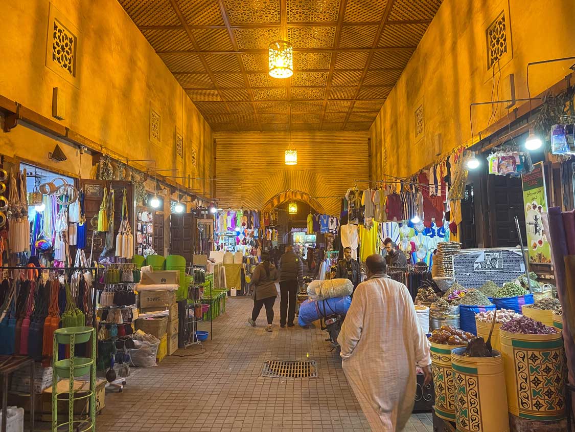 Marrakech medina Jewish quarter