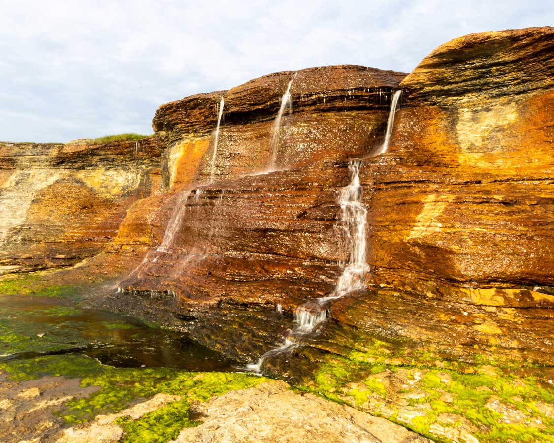 Cap Ferre waterfall near Havre St Pierre