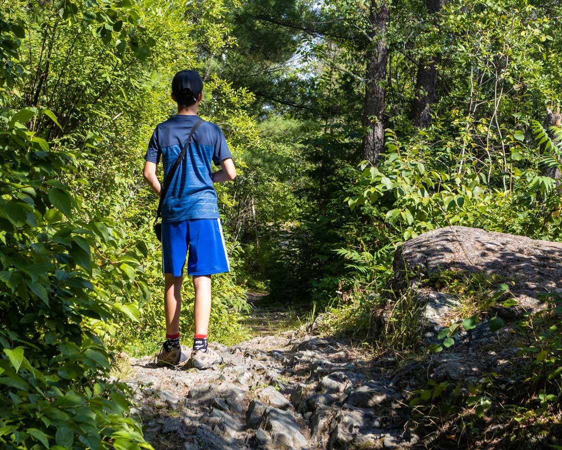 Hiking the Hell's Gate Trail at Kap Kig Iwan Provincial Park