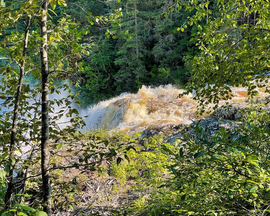 Rapids at Kap Kig Iwan Provincial Park