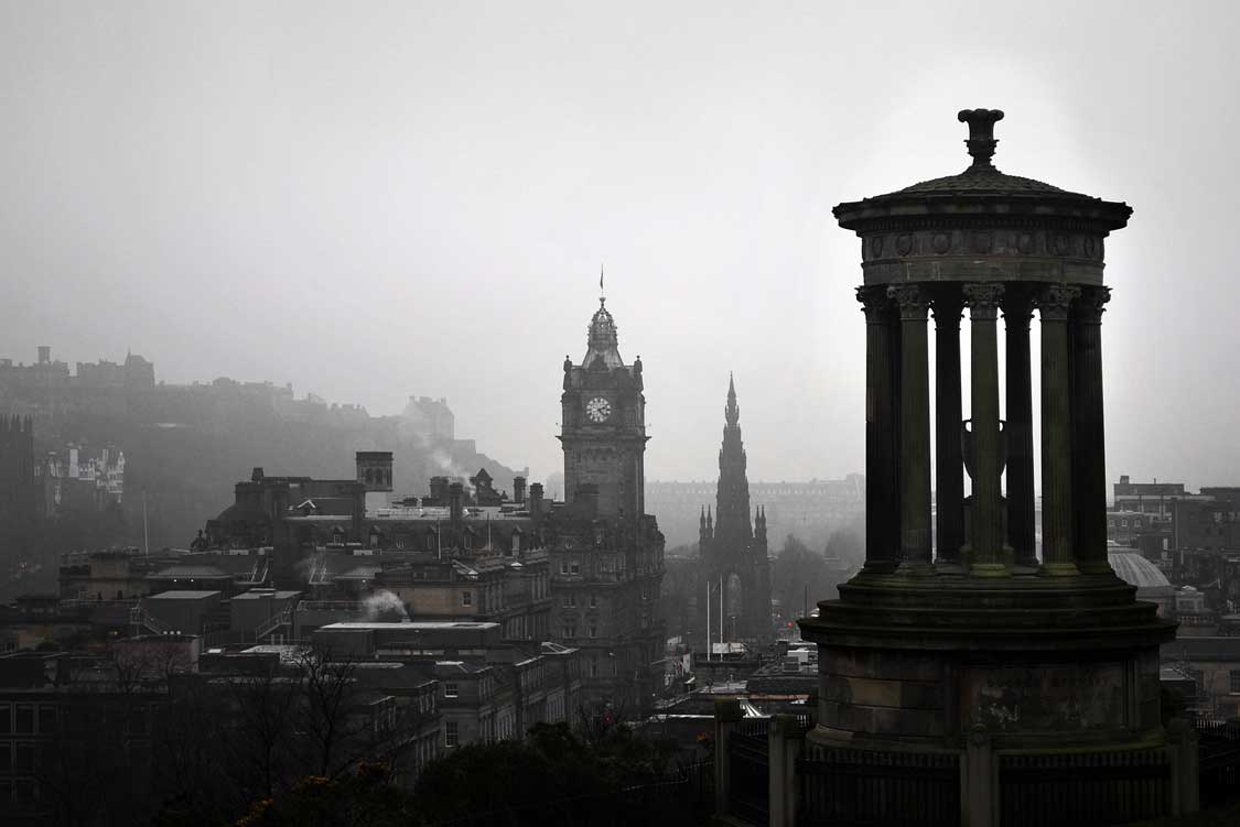 Halloween in Edinburgh, Scotland