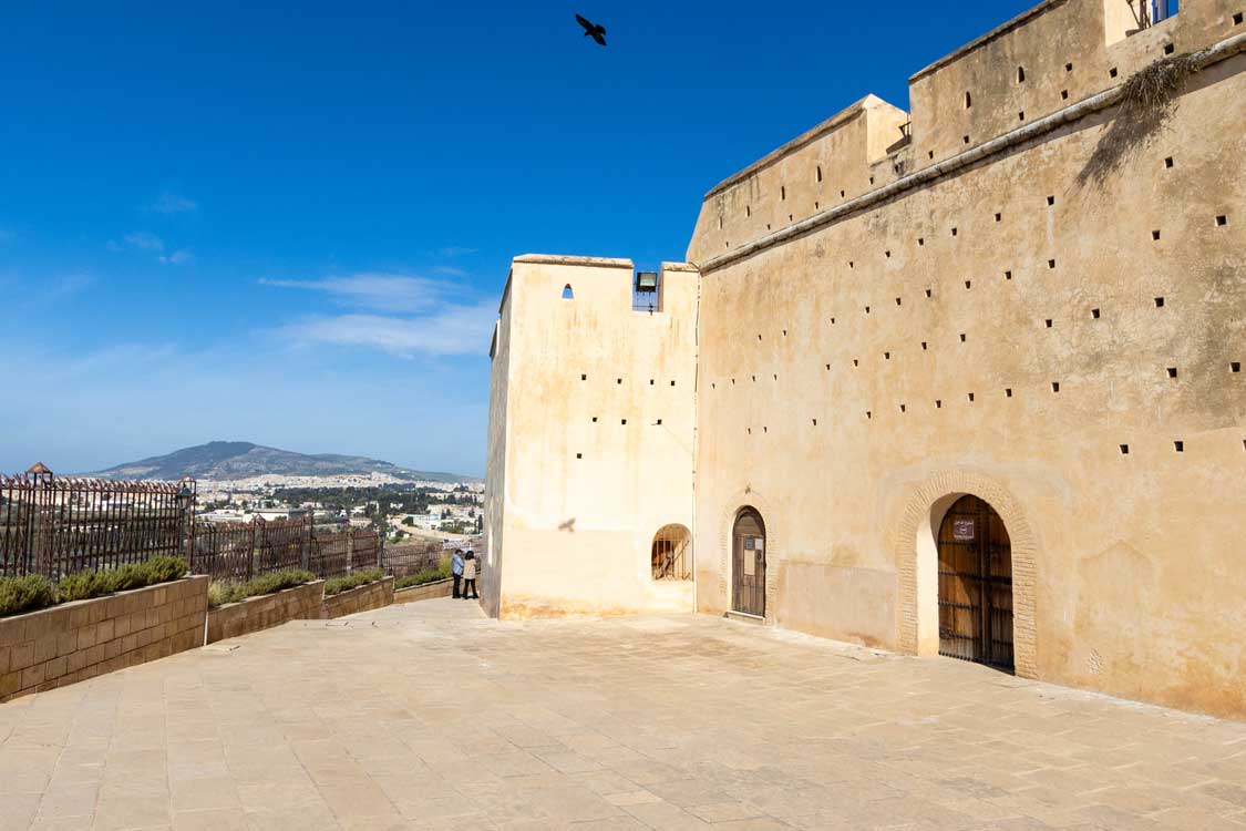 Borj Sud viewpoint overlooking Fes, Morocco