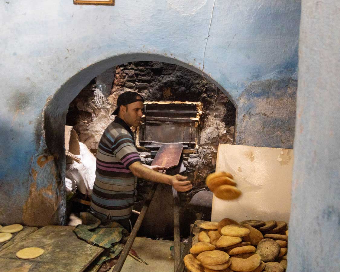 Khobz Bakery in Fes Morocco
