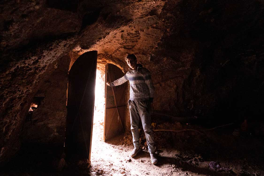 Atlas Mountains salt mines near Ouarzazate