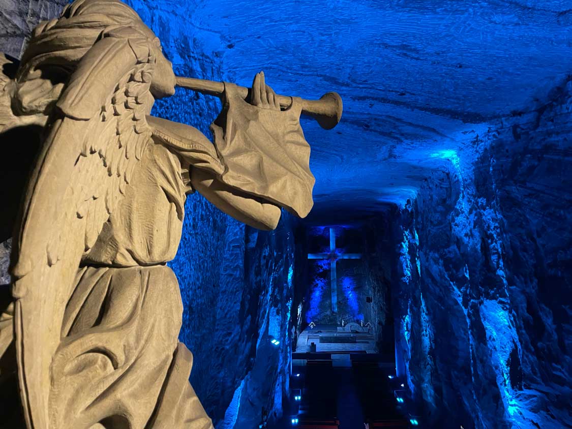 Salt Cathedral near Bogota, Colombia