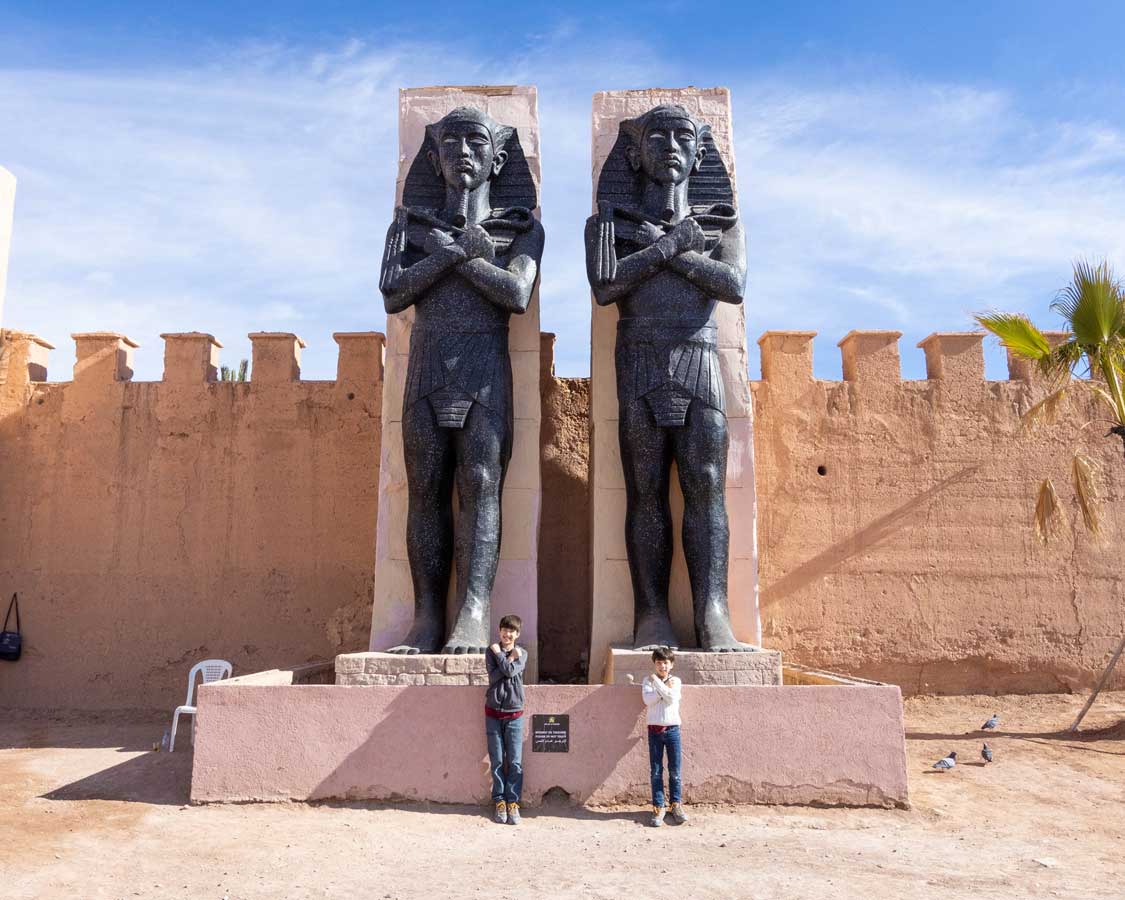 Atlas Film Studios in Ouarzazate, Morocco