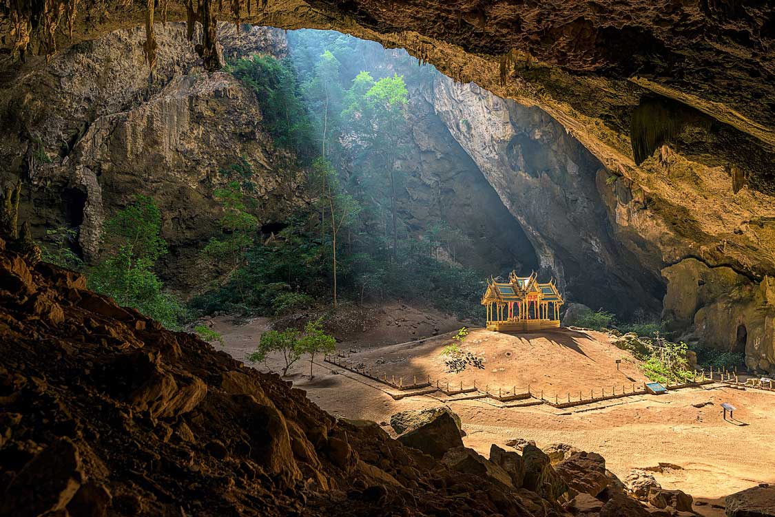 Phraya Nakhon Cave in Kao Sam Roi Yot National Park Thailand