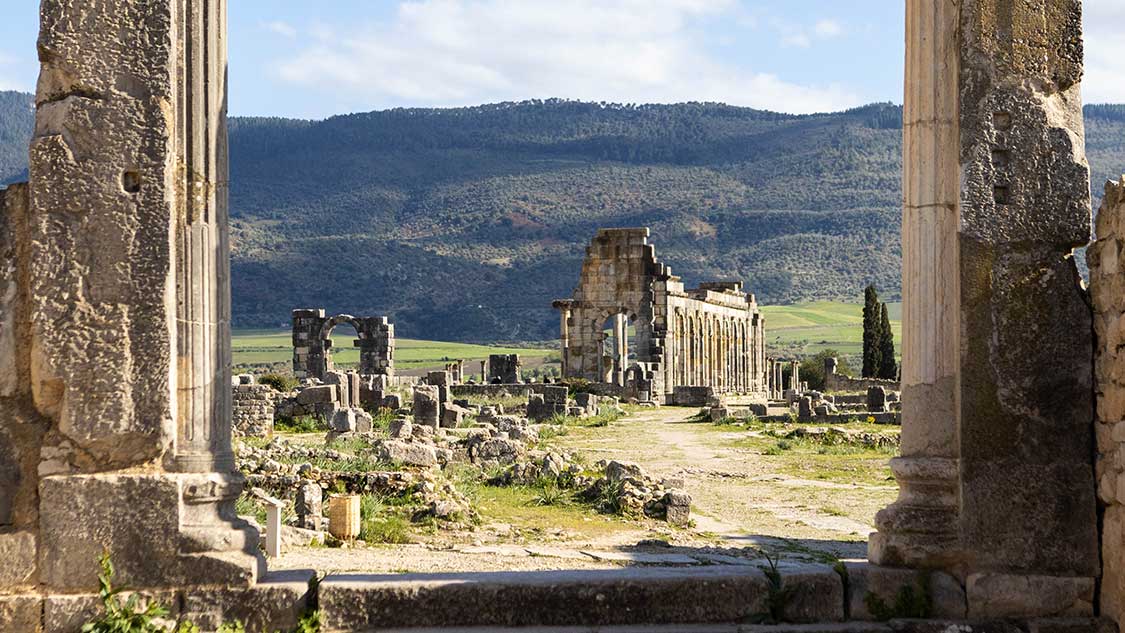 How to visit Volubilis, Morocco