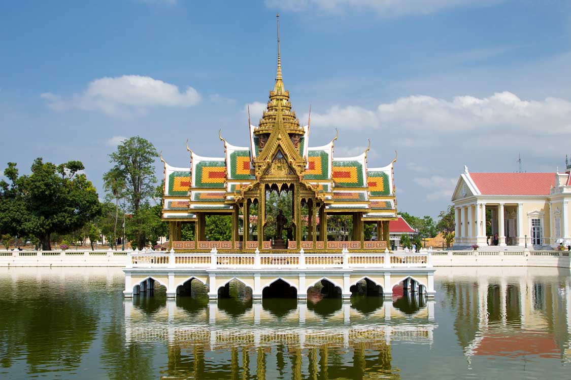 Bang Pa-in Palace near Ayutthaya Thailand