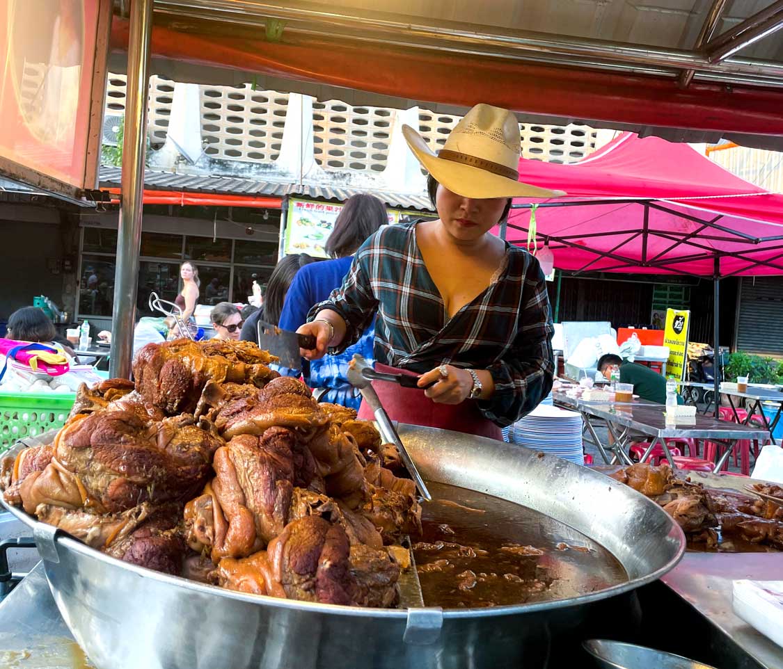 Cowboy Hat Lady in Chiang Mai, Thailand