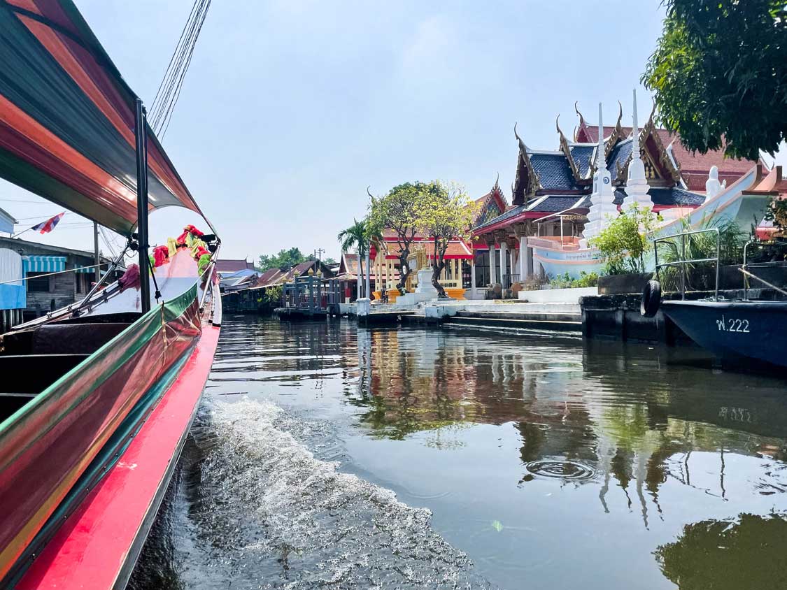 Longtail boat in Bangkok