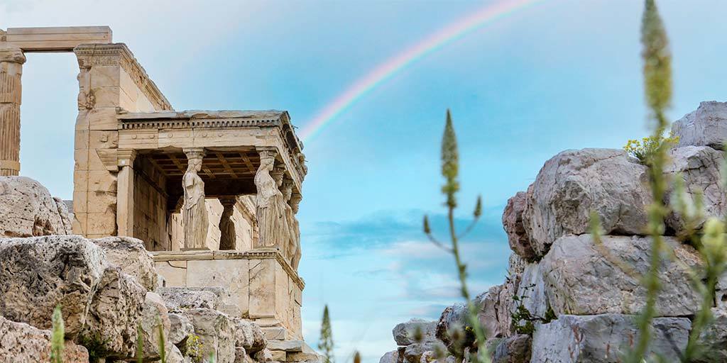 Temple of Athena at the Acropolis on a One day Athens Itinerary
