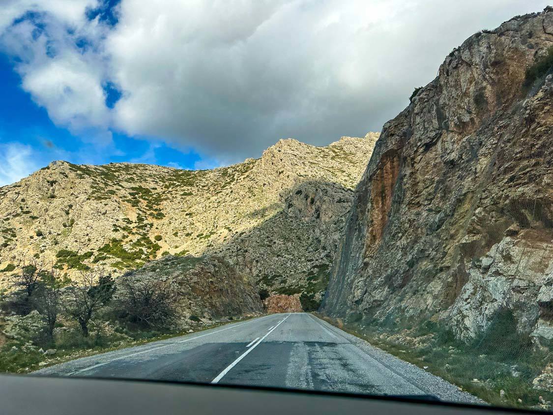 Driving to Nafplio Greece from Athens