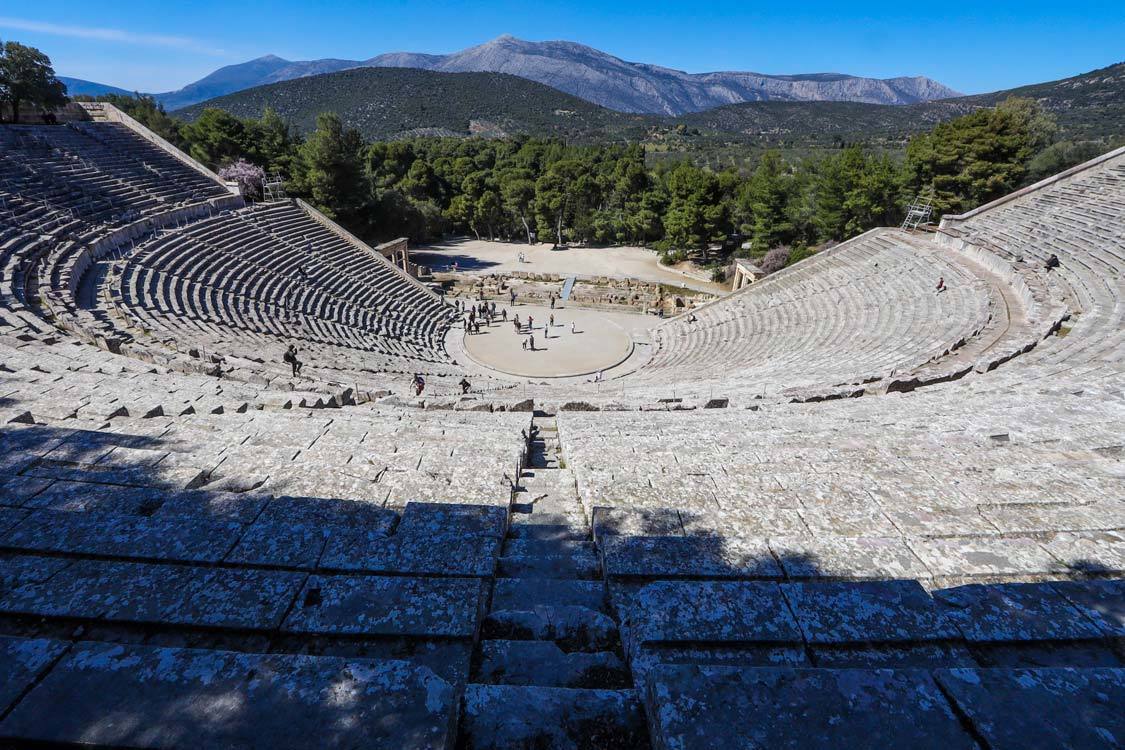 The Theater of Epidaurus from above