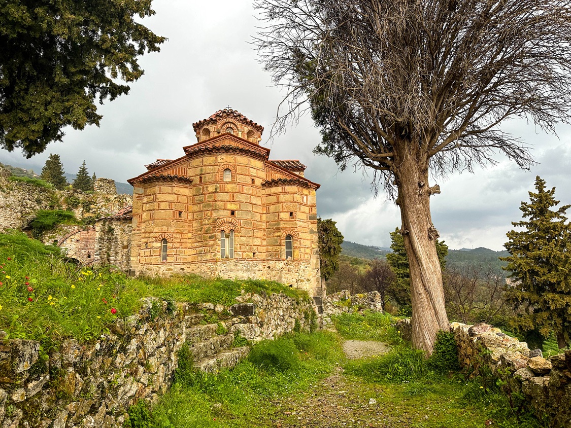 Monastery in Mystras, Greece