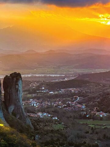 Things to do in Meteora Greece Sunset Point