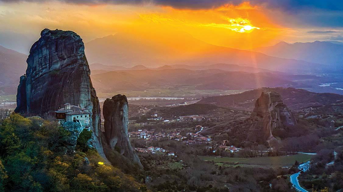 Things to do in Meteora Greece Sunset Point