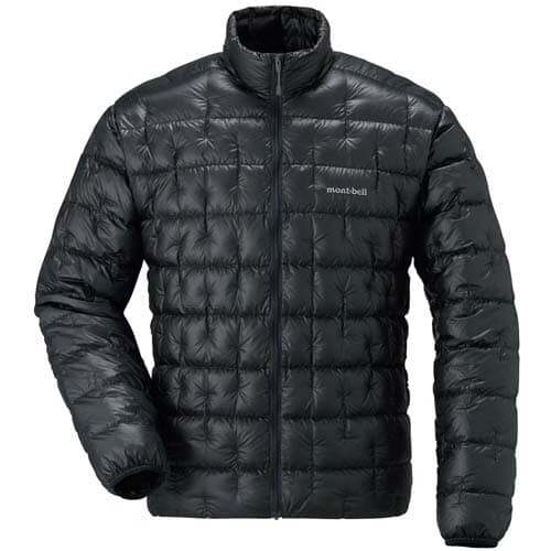 Montbell Plasma 1000 Jacket for travel Isolated