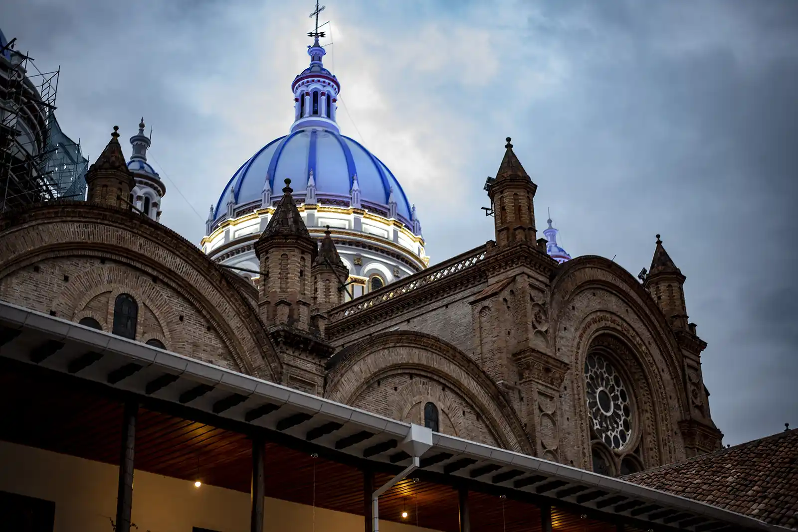 Cathedral of Cuenca in Ecuador