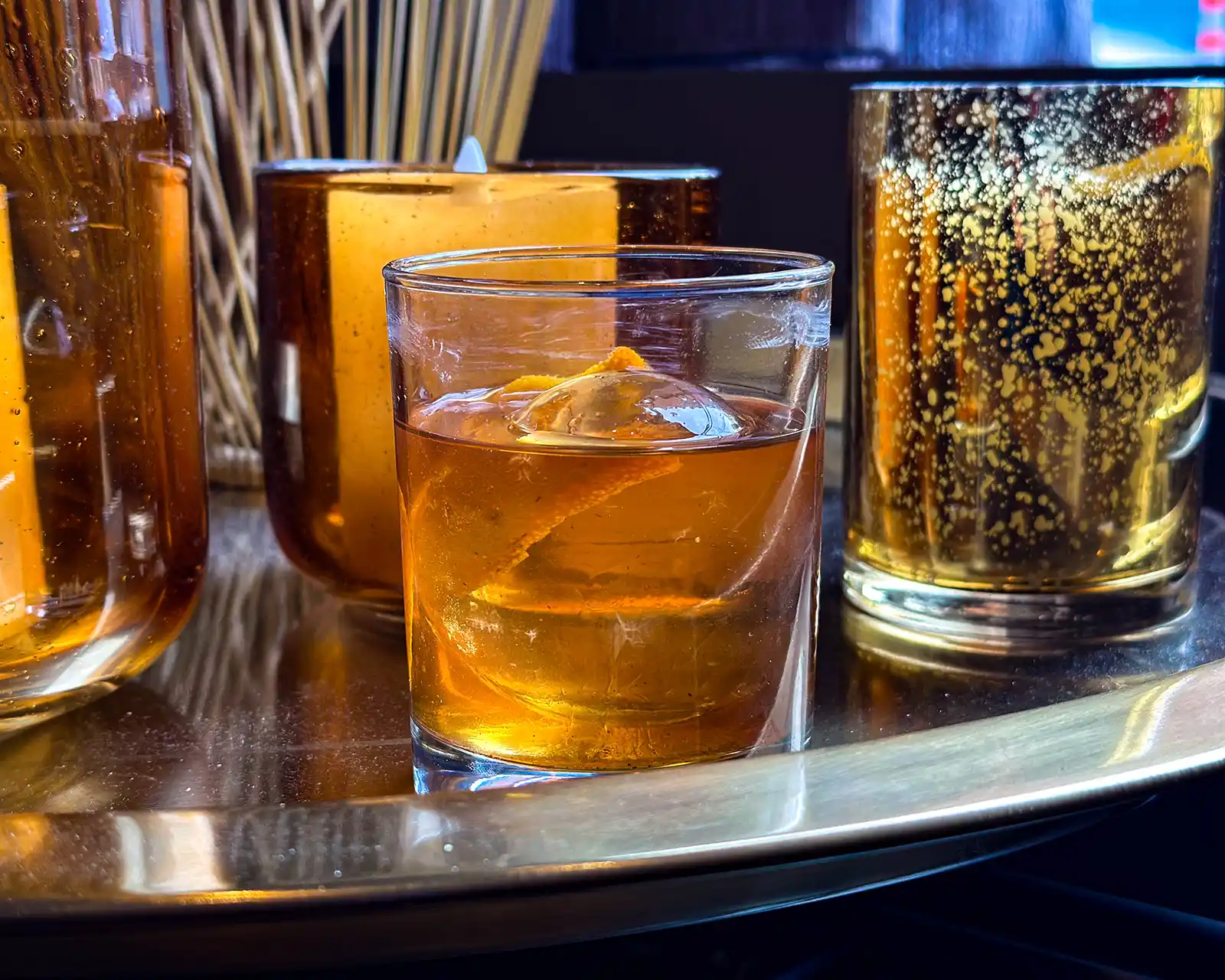One-of-a-kind old fashioned at One18 Empire Bar