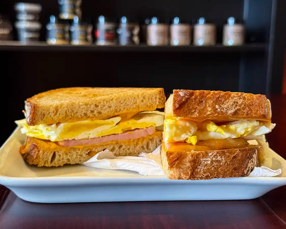 Breakfast Sandwich from Gourmet Diem restaurant in Belleville