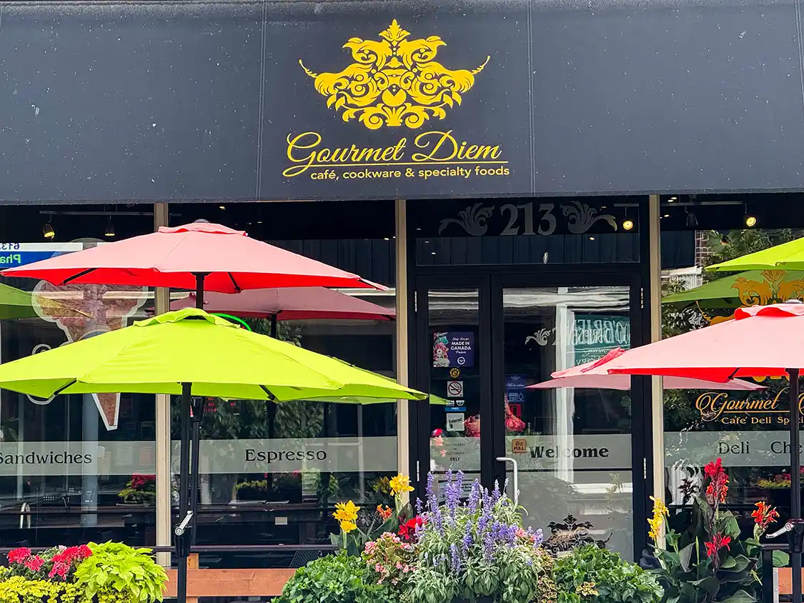 Gourmet Diem Restaurant in downtown Belleville