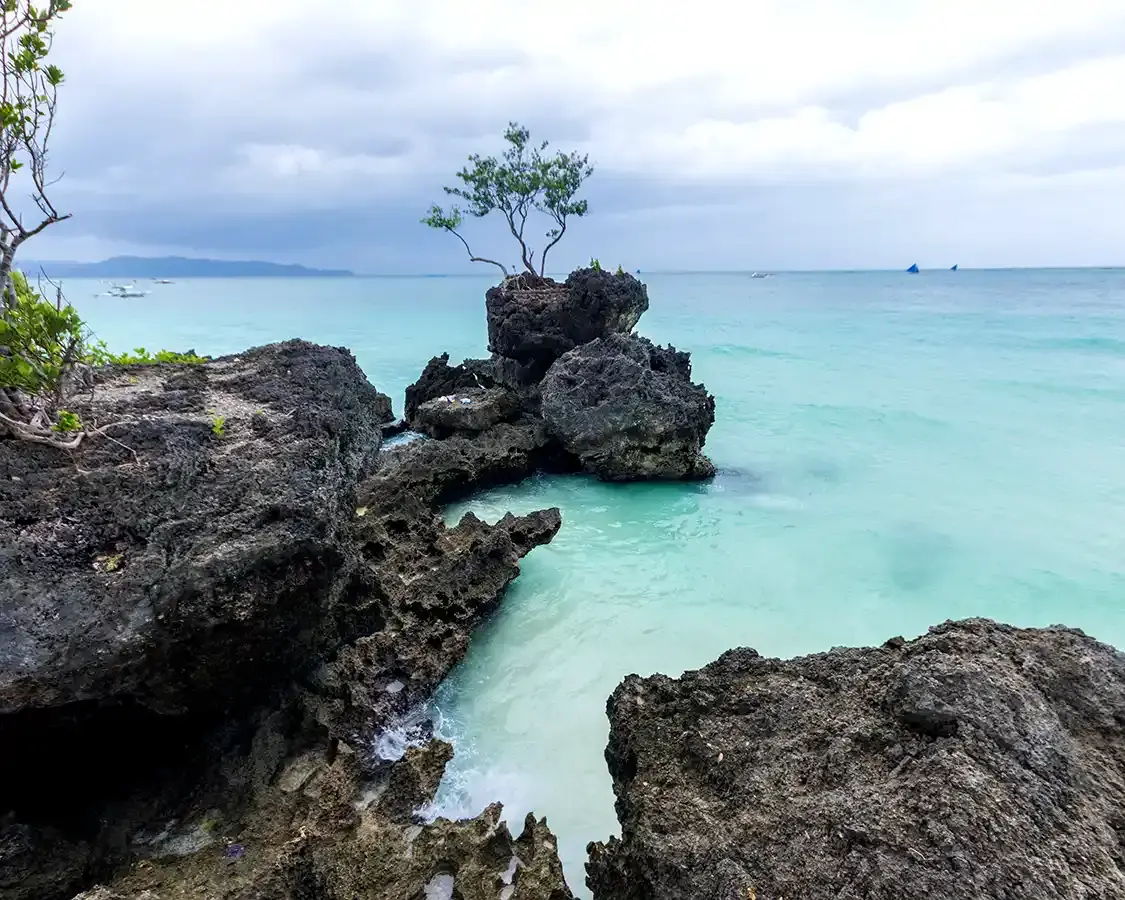 Beach in Boracay Philippines