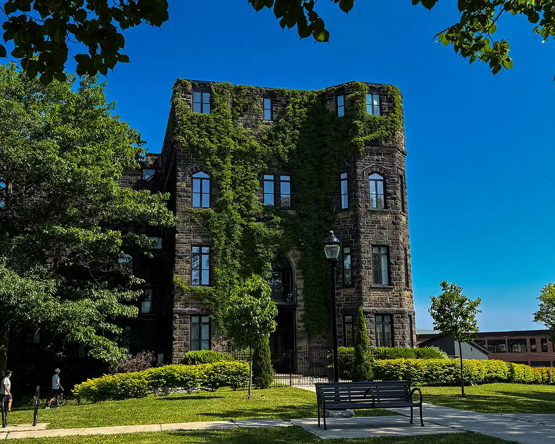 Castle Manor historic building in Moncton