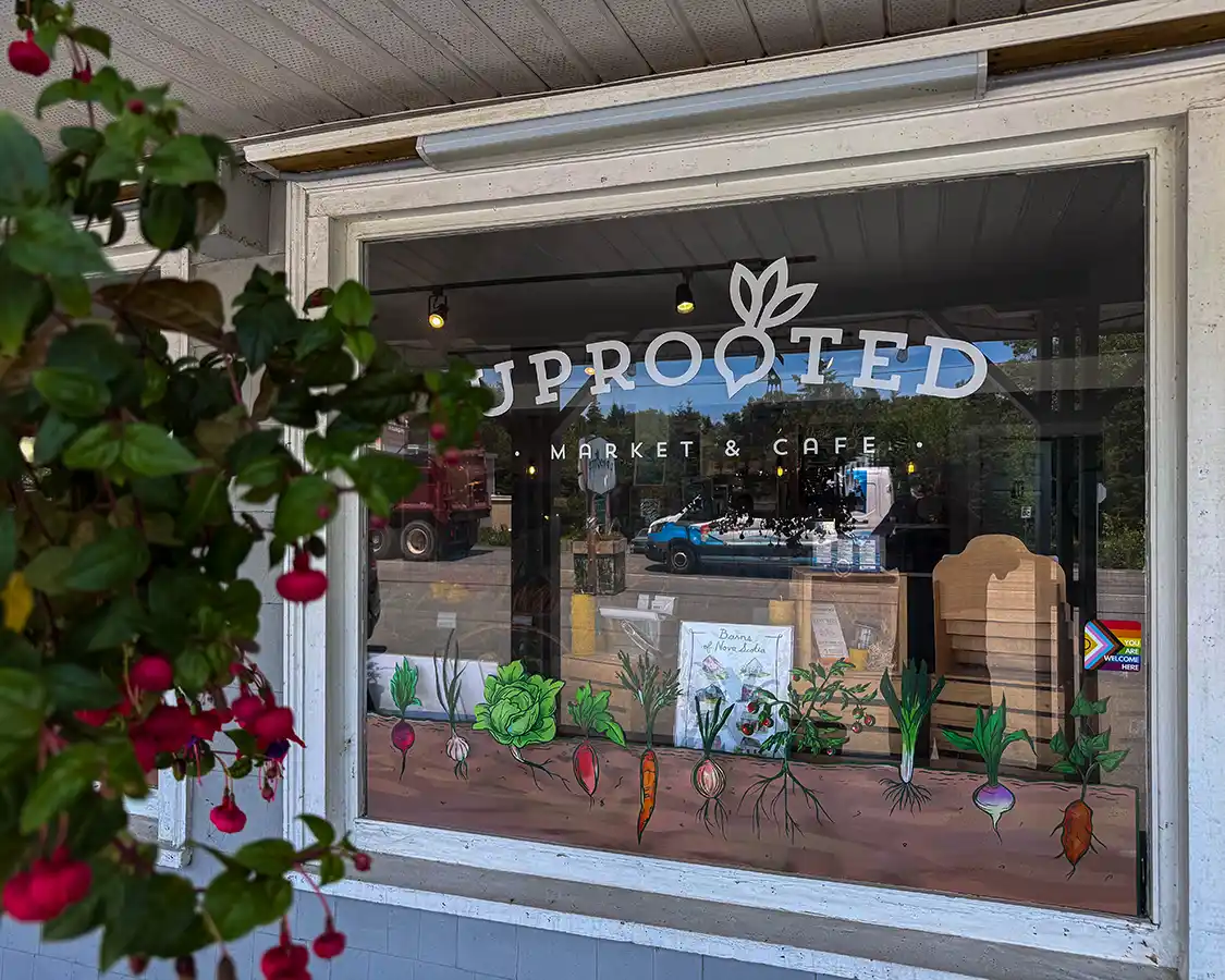 Uprooted Market and Cafe in Musquodoboit Harbour Nova Scotia