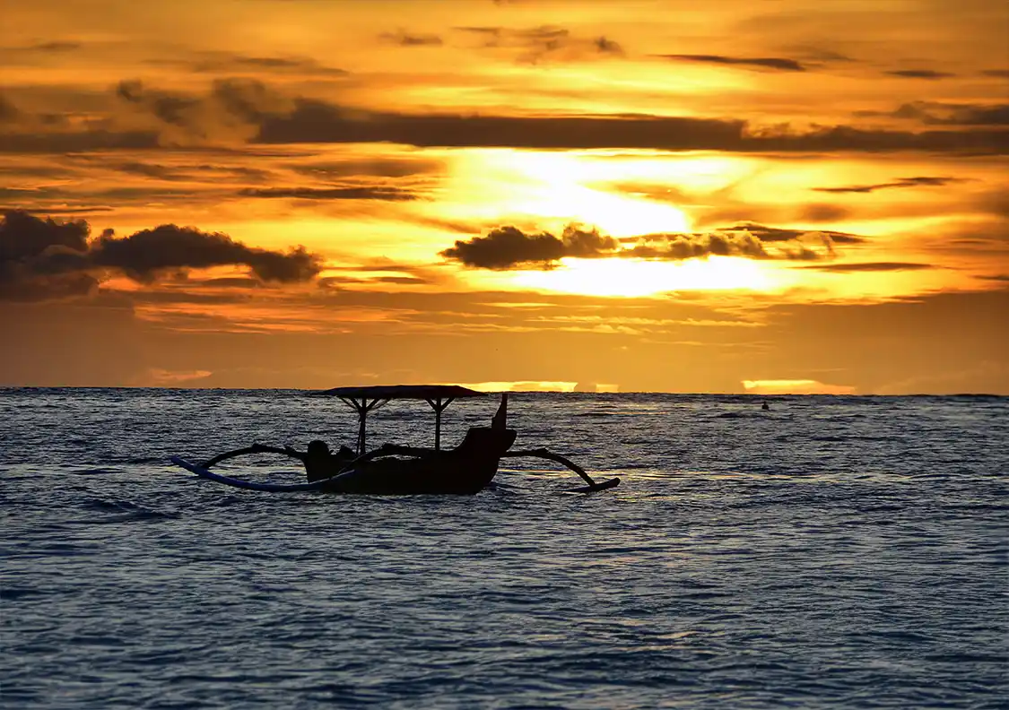 Balinghai Beach Boracay at sunset