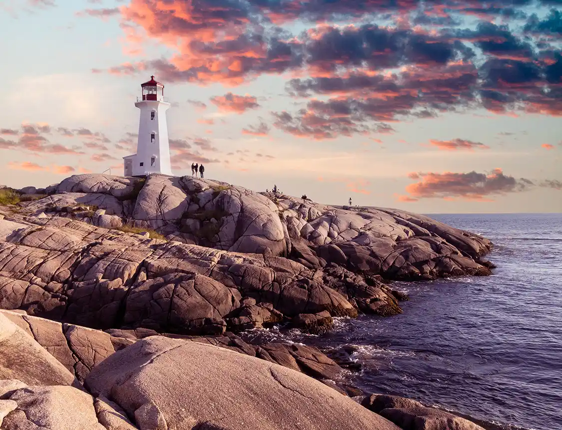 Peggys Cove Lighthouse near Halifax